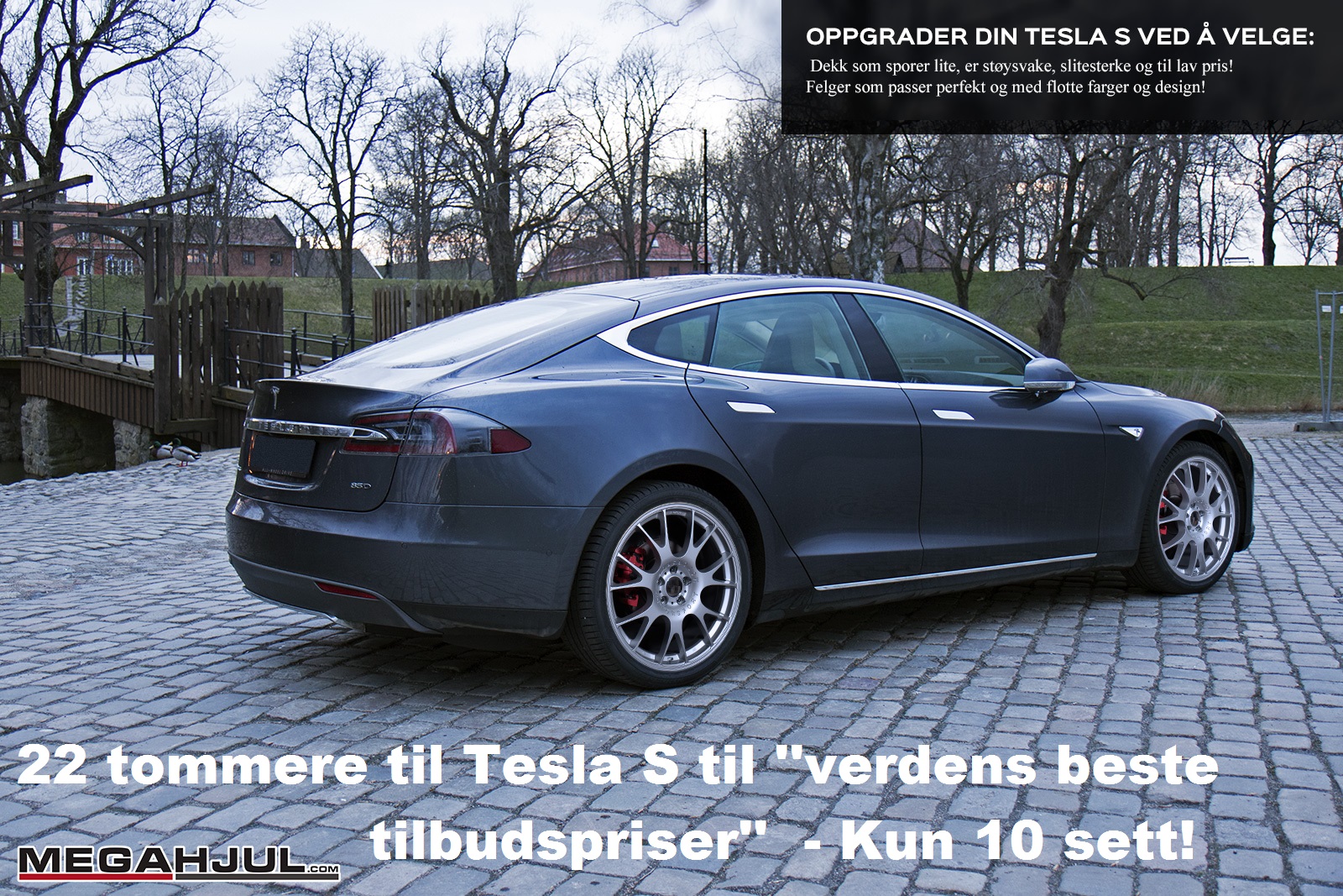 Felger til Tesla S i 22 toms dimensjon